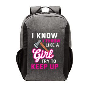 Womens Axe Throwing Quote For Your Axe Throwing Girlfriend Vector Backpack