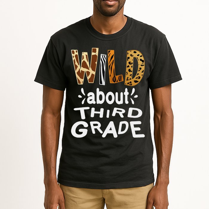 Wild about Third Grade Teacher Student First Day Of School Tall T-Shirt