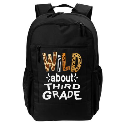 Wild about Third Grade Teacher Student First Day Of School Backpack