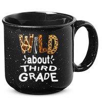 Wild about Third Grade Teacher Student First Day Of School 15oz Campfire Ceramic Mug