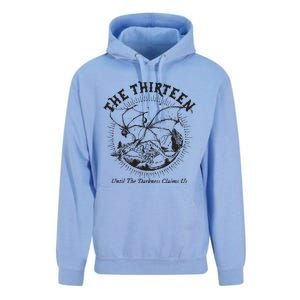 We Are The Thirteen From Now Until The Darkness Claims Us Unisex Surf Hoodie