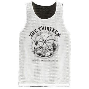 We Are The Thirteen From Now Until The Darkness Claims Us Mesh Reversible Basketball Jersey Tank