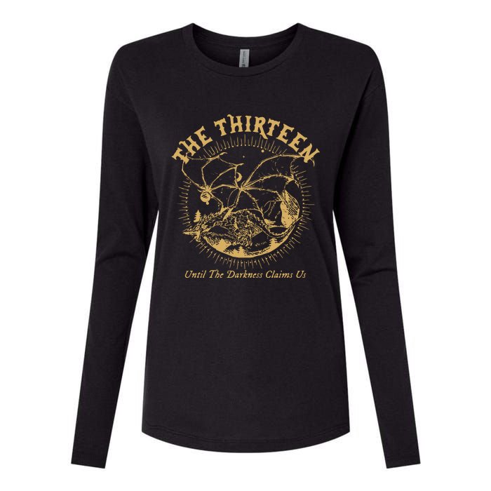 We Are The Thirteen From Now Until The Darkness Claims Us Womens Cotton Relaxed Long Sleeve T-Shirt