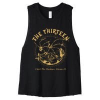 We Are The Thirteen From Now Until The Darkness Claims Us Women's Racerback Cropped Tank