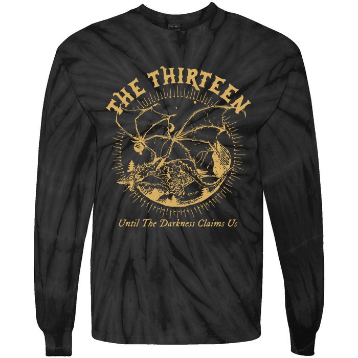 We Are The Thirteen From Now Until The Darkness Claims Us Tie-Dye Long Sleeve Shirt