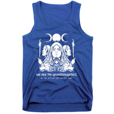 We Are The Granddaughters Of The Witches Feminism Funny Gift Tank Top