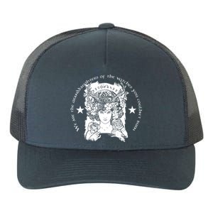 We Are The Granddaughters Of The Witches Feminist Gift Yupoong Adult 5-Panel Trucker Hat