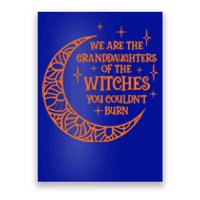 We Are The Granddaughters Of The Witches Funny Halloween Great Gift Poster