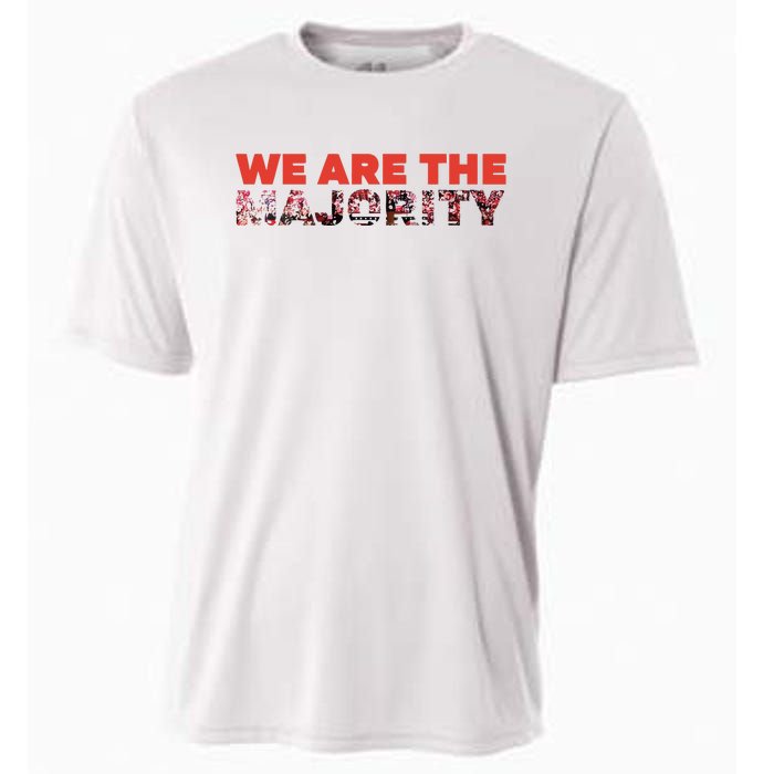 We Are The Majority Cooling Performance Crew T-Shirt