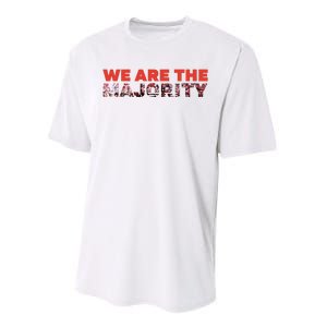 We Are The Majority Performance Sprint T-Shirt