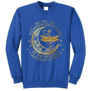 We Are The Granddaughters Of The Witches You Could Not Burn Funny Gift Sweatshirt