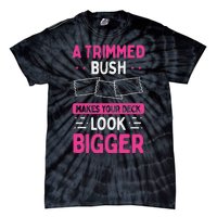 Waxing A Trimmed Bush Beauty Wax Esthetician Cosmetologist Tie-Dye T-Shirt