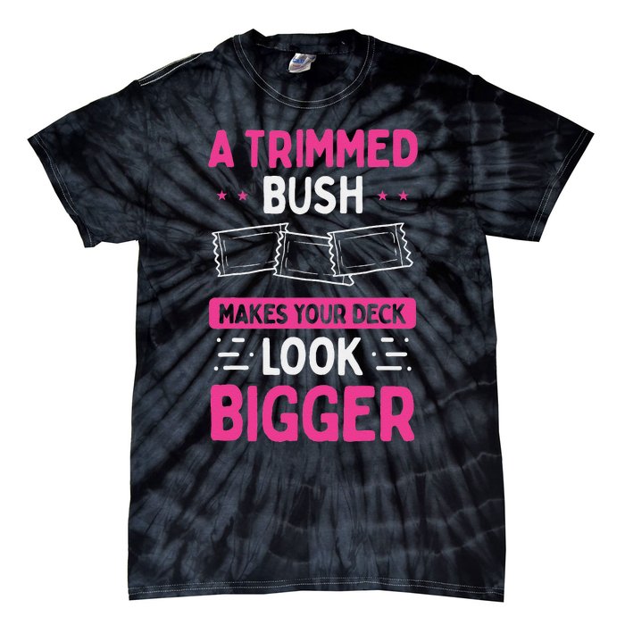 Waxing A Trimmed Bush Beauty Wax Esthetician Cosmetologist Tie-Dye T-Shirt