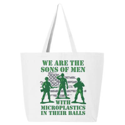 We Are The Sons Of With Microplastics In Their Balls 25L Jumbo Tote