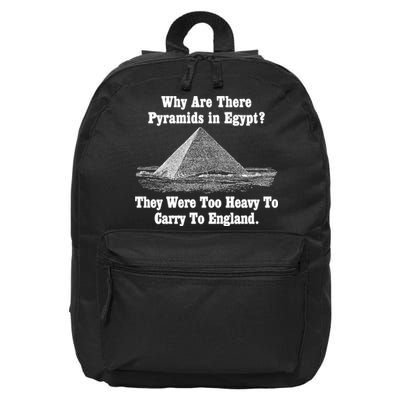Why Are There Pyramids In Egypt? 16 in Basic Backpack