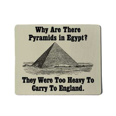 Why Are There Pyramids In Egypt? Mousepad