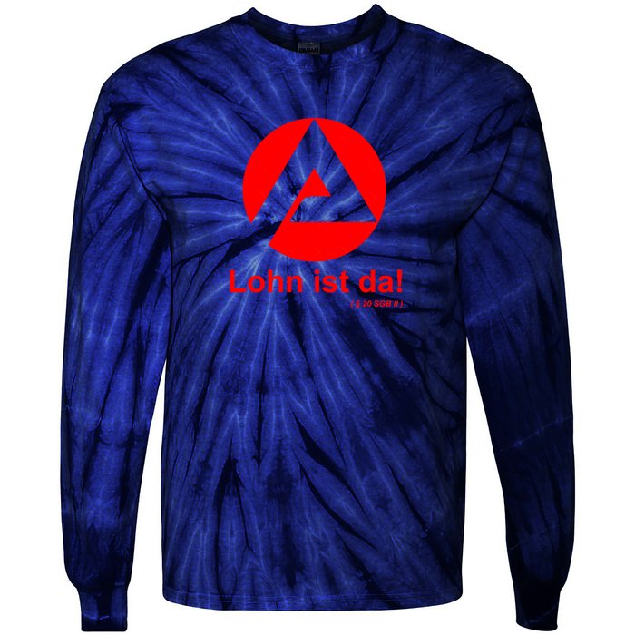 Wages Are There! Tie-Dye Long Sleeve Shirt