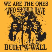 We Are The Ones Who Should Have Built A Wall Pom Pom 12in Knit Beanie