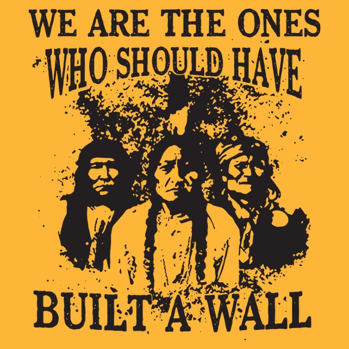 We Are The Ones Who Should Have Built A Wall Pom Pom 12in Knit Beanie
