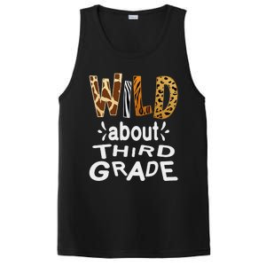 Wild about Third Grade Teacher Student First Day Of School PosiCharge Competitor Tank