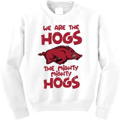 We Are The Hogs The Mighty Mighty Hogs Kids Sweatshirt