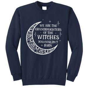 We Are The Granddaughters Of The Witches You Could Not Burn Tall Sweatshirt