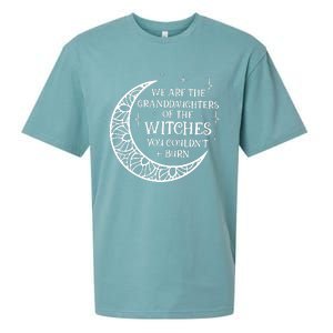 We Are The Granddaughters Of The Witches You Could Not Burn Sueded Cloud Jersey T-Shirt