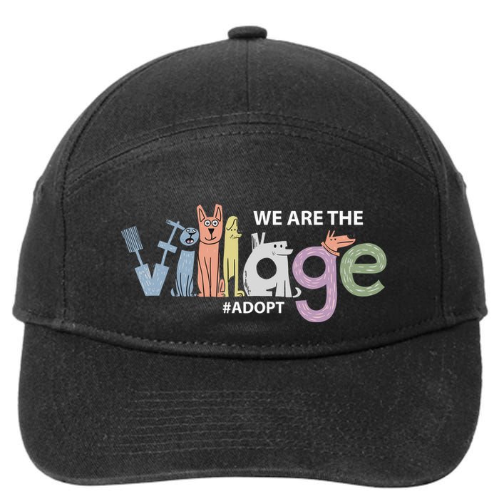 We Are The Village Adopt 7-Panel Snapback Hat
