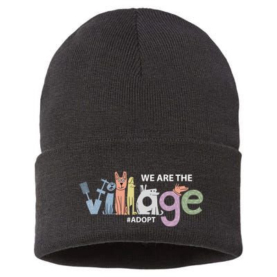 We Are The Village Adopt Sustainable Knit Beanie
