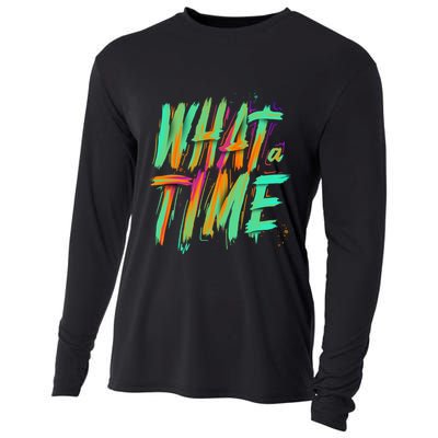 What A Time Cooling Performance Long Sleeve Crew