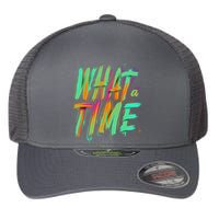 What A Time Flexfit Unipanel Trucker Cap