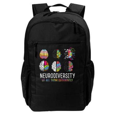 We All Think Differently Neurodiversity Daily Commute Backpack