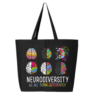 We All Think Differently Neurodiversity 25L Jumbo Tote