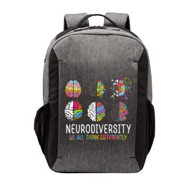 We All Think Differently Neurodiversity Vector Backpack