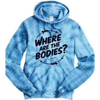 Where Are The Bodies Orange Tie Dye Hoodie