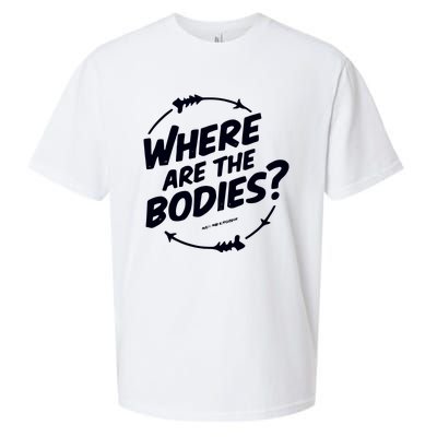 Where Are The Bodies Orange Sueded Cloud Jersey T-Shirt