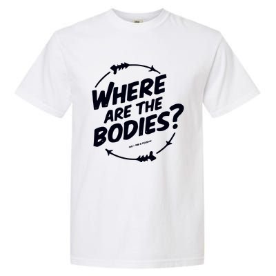 Where Are The Bodies Orange Garment-Dyed Heavyweight T-Shirt