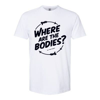 Where Are The Bodies Orange Softstyle CVC T-Shirt