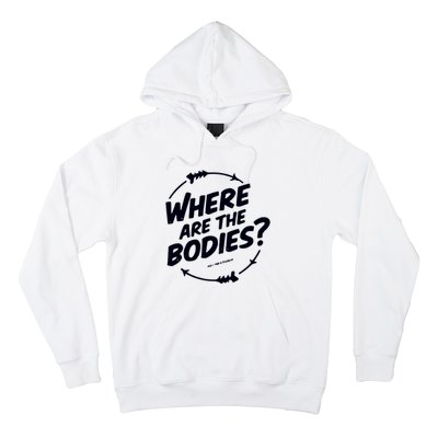 Where Are The Bodies Orange Hoodie