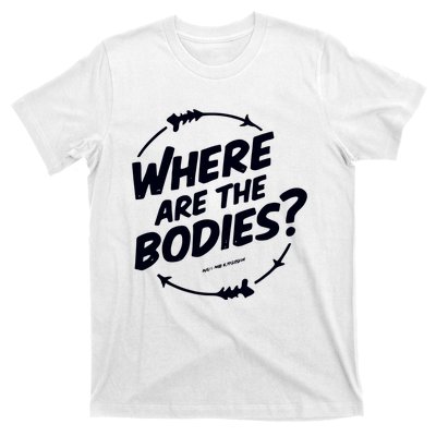 Where Are The Bodies Orange T-Shirt