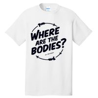 Where Are The Bodies Orange Tall T-Shirt