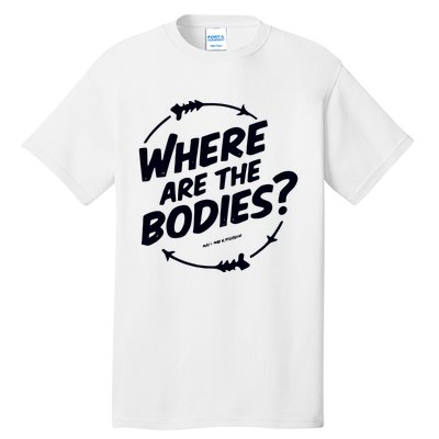 Where Are The Bodies Orange Tall T-Shirt