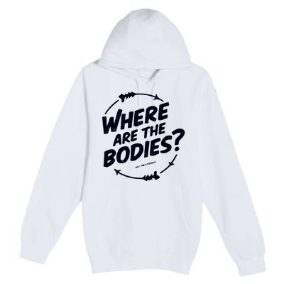 Where Are The Bodies Orange Premium Pullover Hoodie