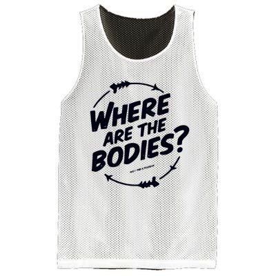 Where Are The Bodies Orange Mesh Reversible Basketball Jersey Tank