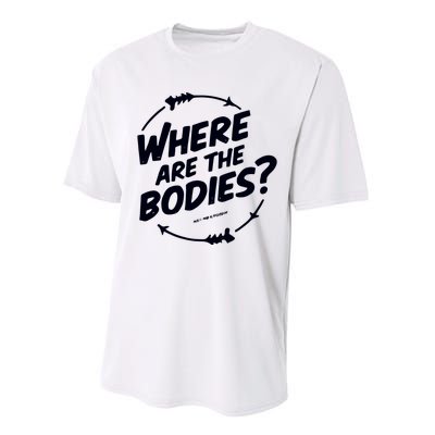 Where Are The Bodies Orange Performance Sprint T-Shirt