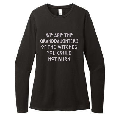 We Are The Granddaughters Of Witches Womens CVC Long Sleeve Shirt