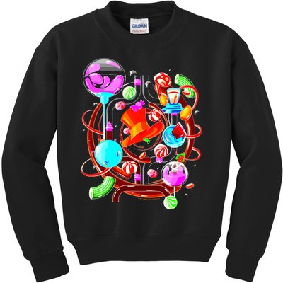 Wonka And The Chocolate Factory Candy Factory Kids Sweatshirt