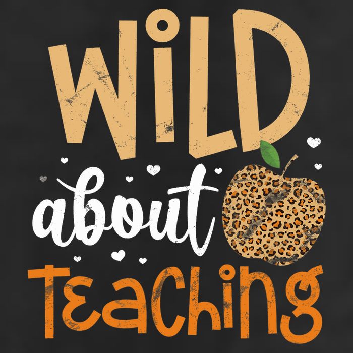 Wild About Teaching Teacher Back to School Leopard Print Tumbler