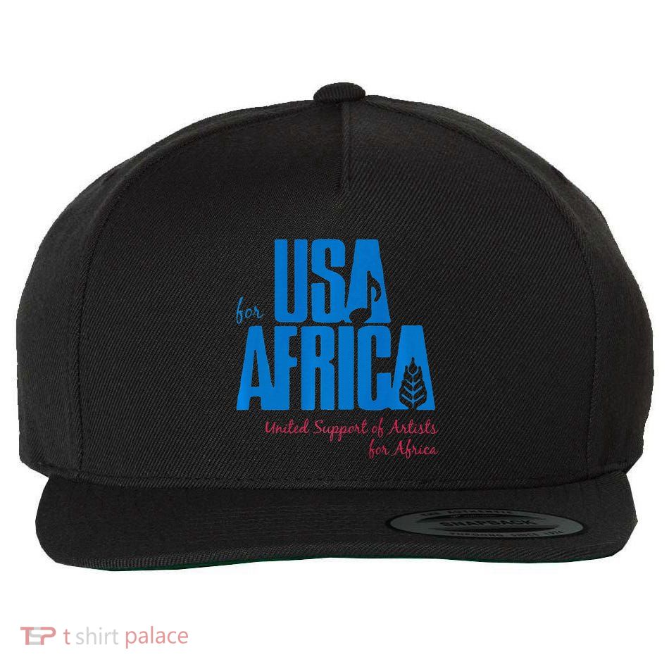We Are The Usa Support Africa Wool Snapback Cap