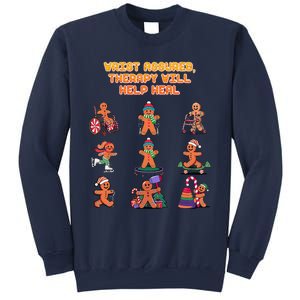 Wrist Assured Therapy Will Help Heal Funny Physical Therapy Sweatshirt